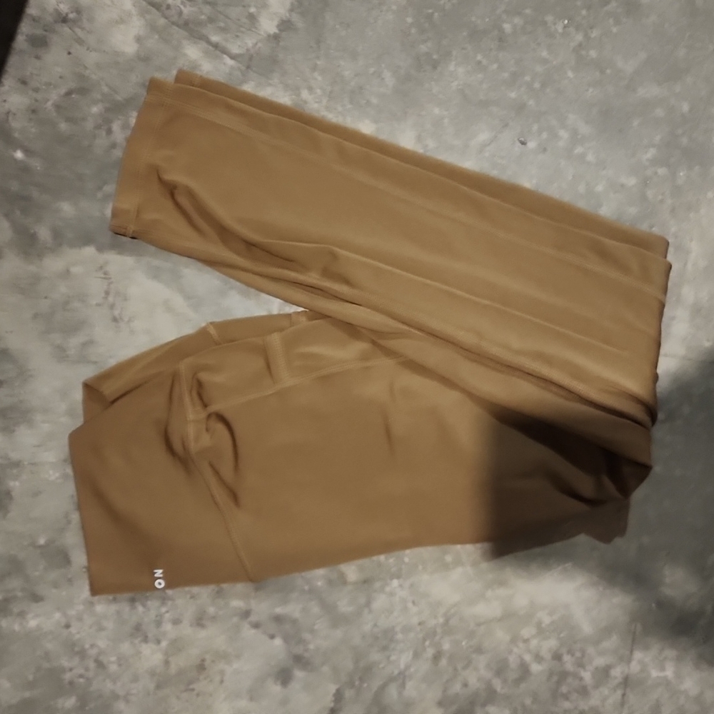 High Rise Naked Pocket Legging Bronze 24" 